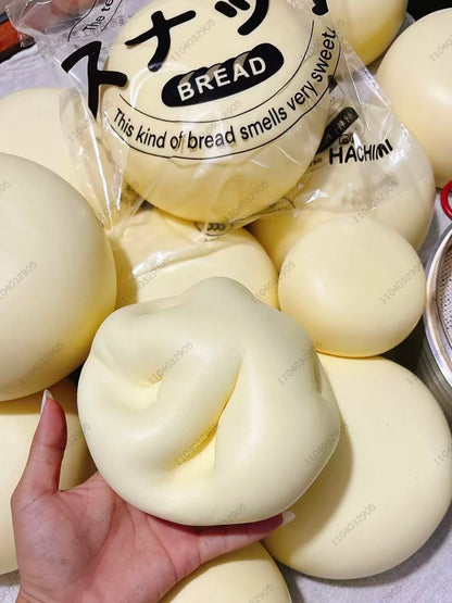 Super Big Milk Bun Squishy Moist Milk Bread Fidget Toy ASMR Squeeze Toy anti Stress Toys for Children Stress Relief for Adult